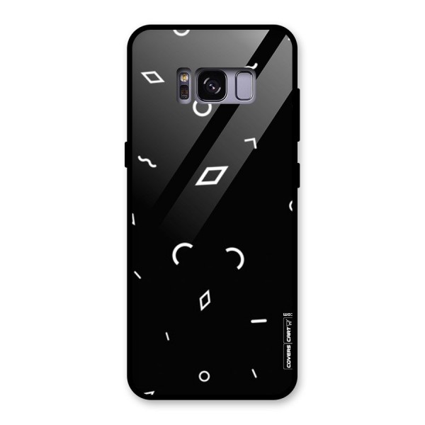 Minimal Shapes Glass Back Case for Galaxy S8