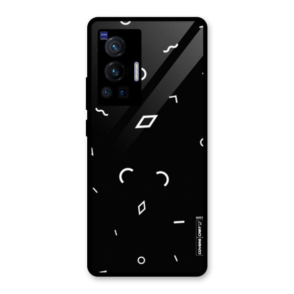 Minimal Shapes Glass Back Case for Vivo X70 Pro