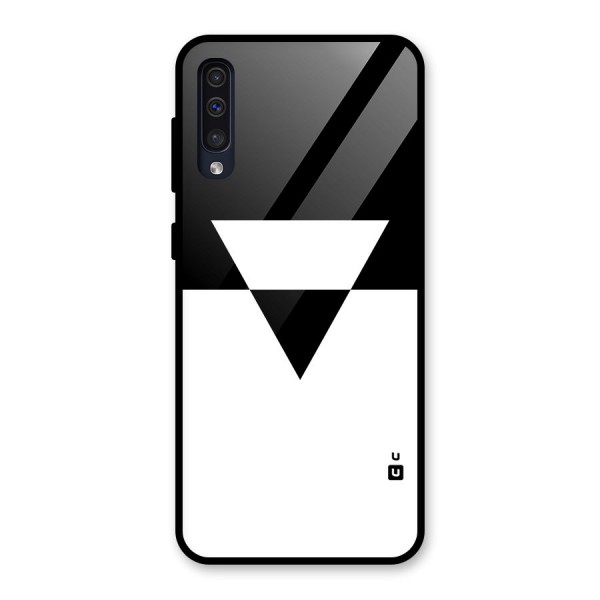 Minimal Triangle Glass Back Case for Galaxy A50s