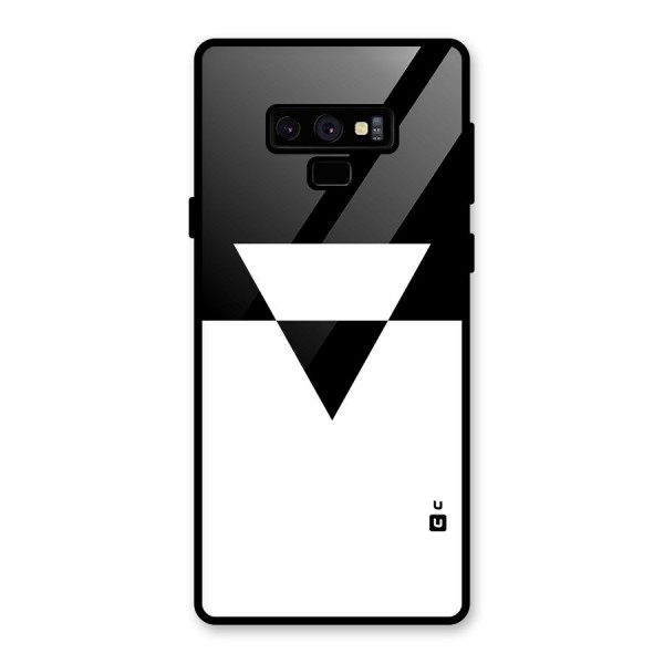 Minimal Triangle Glass Back Case for Galaxy Note 9