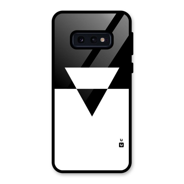 Minimal Triangle Glass Back Case for Galaxy S10e