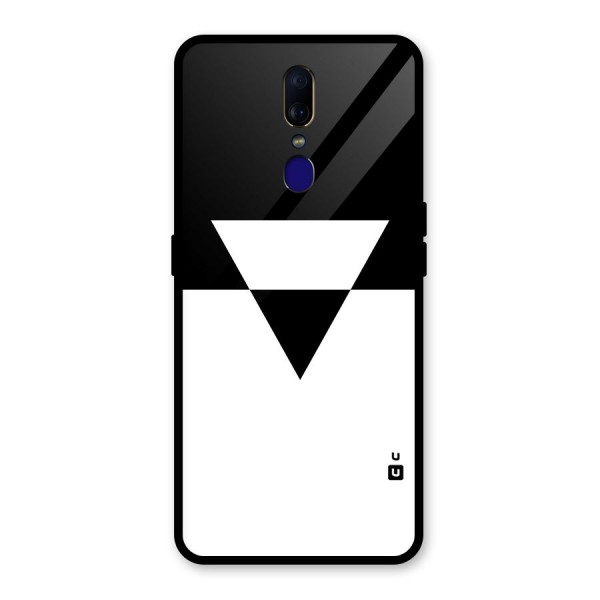 Minimal Triangle Glass Back Case for Oppo F11