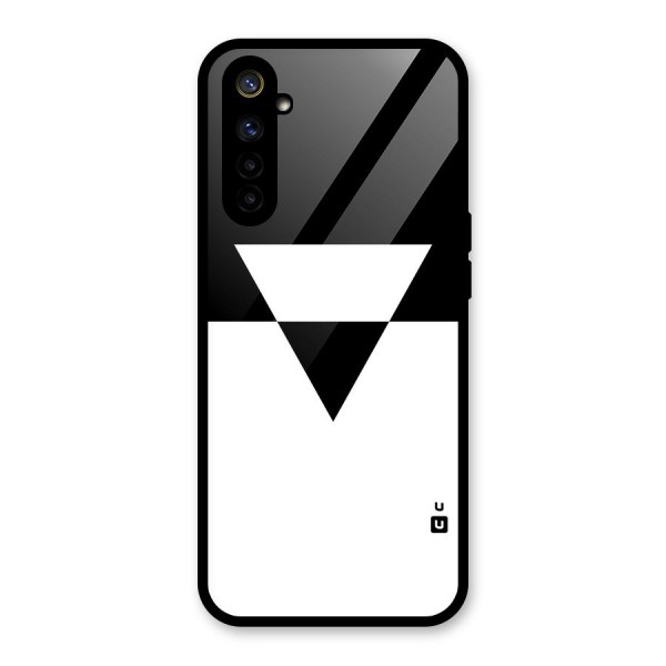 Minimal Triangle Glass Back Case for Realme 6