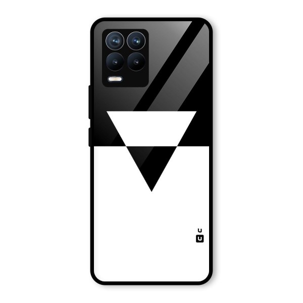 Minimal Triangle Glass Back Case for Realme 8 Pro