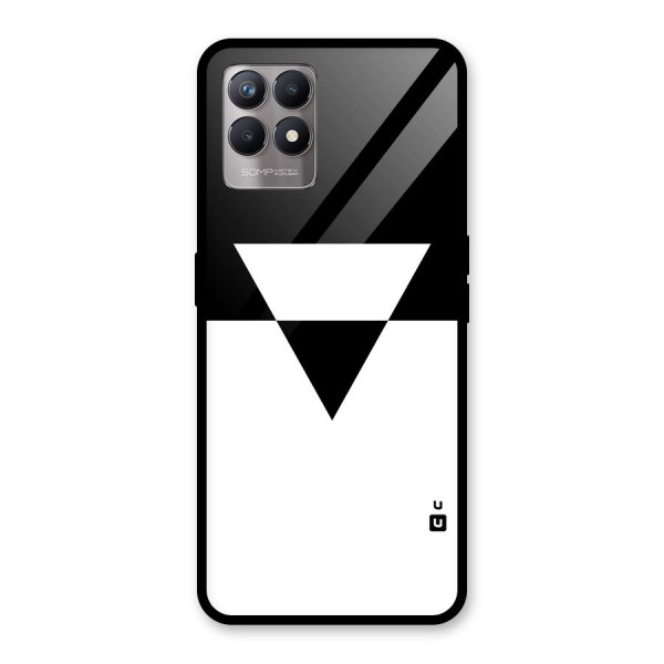 Minimal Triangle Glass Back Case for Realme 8i