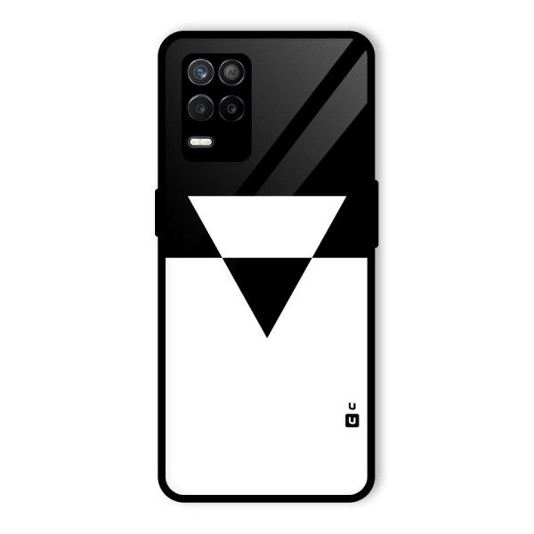 Minimal Triangle Glass Back Case for Realme 9 5G