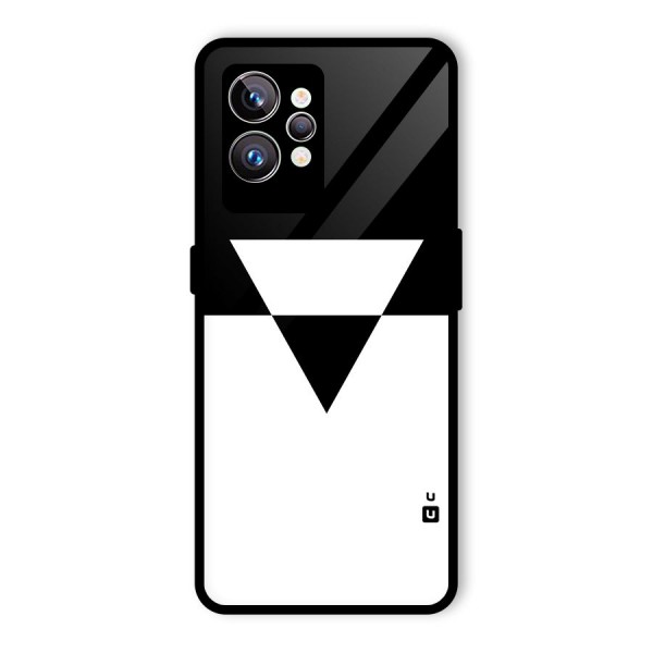 Minimal Triangle Glass Back Case for Realme GT2 Pro