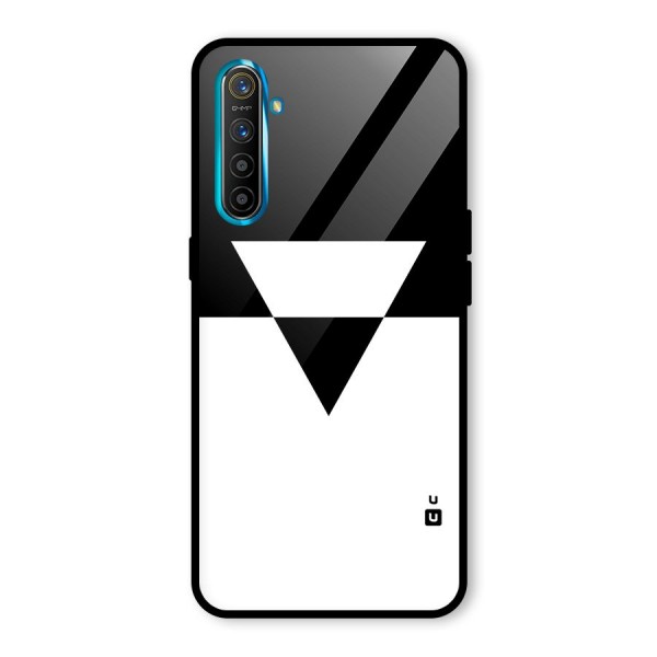 Minimal Triangle Glass Back Case for Realme XT