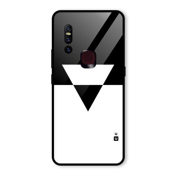 Minimal Triangle Glass Back Case for Vivo V15