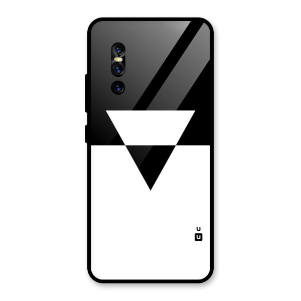 Minimal Triangle Glass Back Case for Vivo V15 Pro