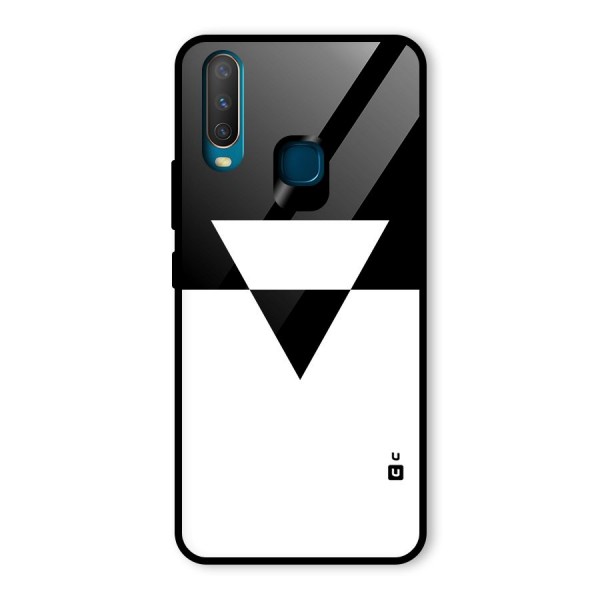 Minimal Triangle Glass Back Case for Vivo Y12