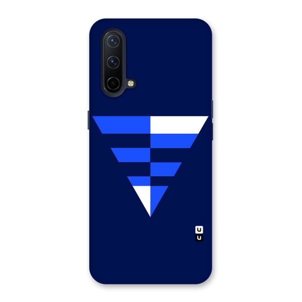 Minimalistic Abstract Inverted Triangle Back Case for OnePlus Nord CE 5G