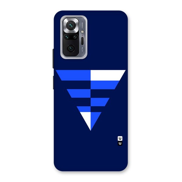Minimalistic Abstract Inverted Triangle Back Case for Redmi Note 10 Pro