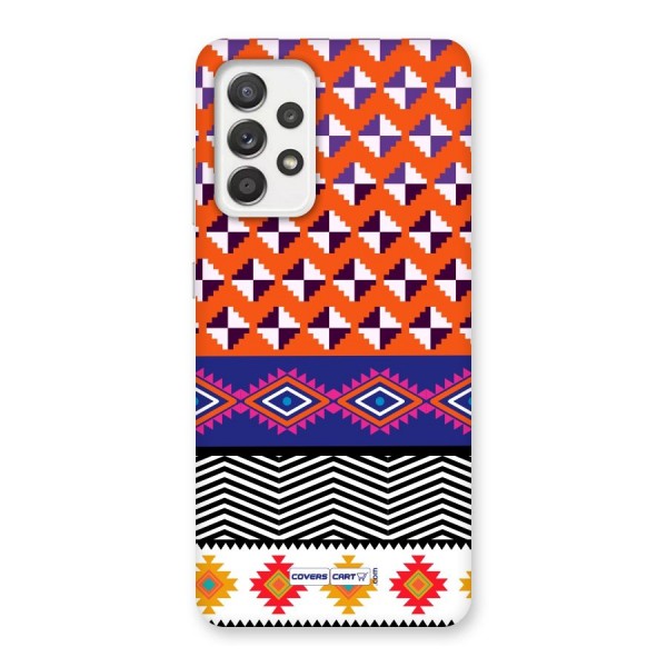 Mixed Pattern Aztec Back Case for Galaxy A52