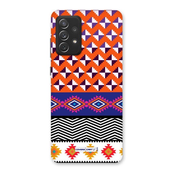 Mixed Pattern Aztec Back Case for Galaxy A72