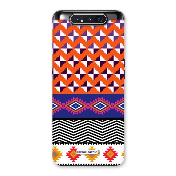 Mixed Pattern Aztec Back Case for Galaxy A80