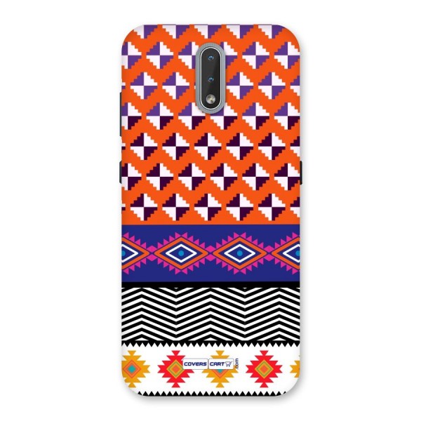 Mixed Pattern Aztec Back Case for Nokia 2.3