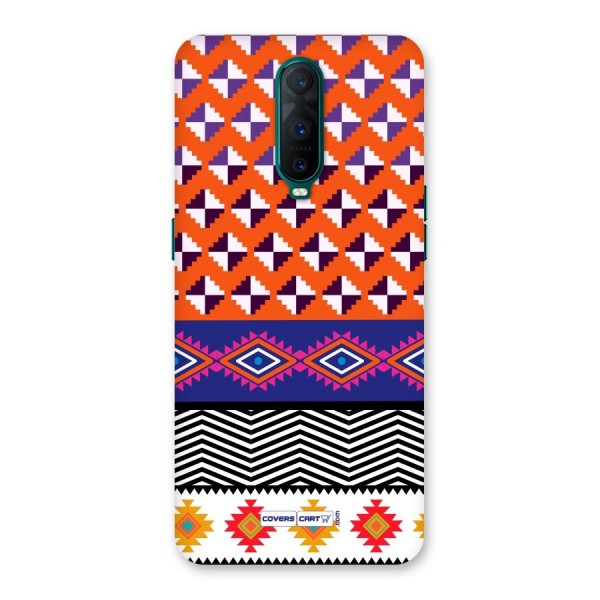 Mixed Pattern Aztec Back Case for Oppo R17 Pro