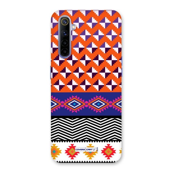 Mixed Pattern Aztec Back Case for Realme 6