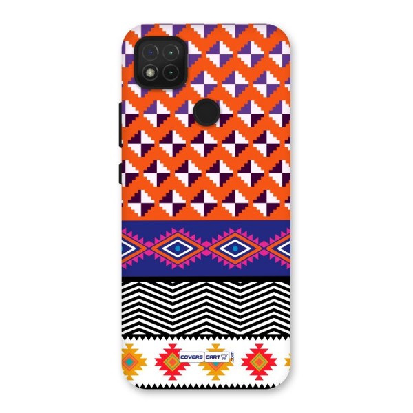 Mixed Pattern Aztec Back Case for Redmi 9C