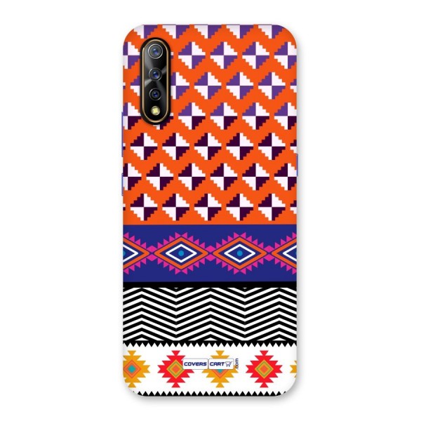 Mixed Pattern Aztec Back Case for Vivo Z1x