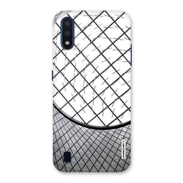 Modern Abstract Pattern Back Case for Galaxy M01