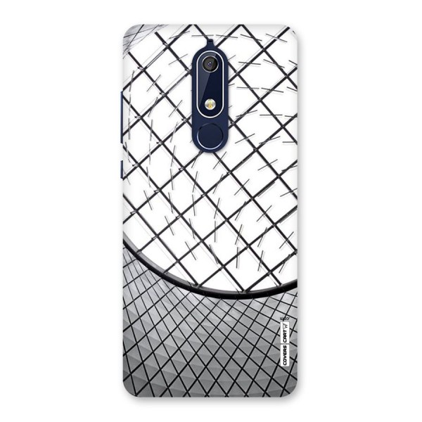 Modern Abstract Pattern Back Case for Nokia 5.1