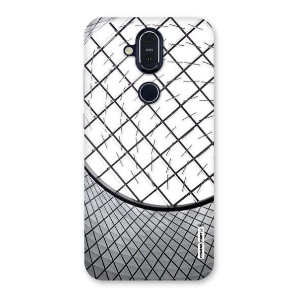 Modern Abstract Pattern Back Case for Nokia 8.1