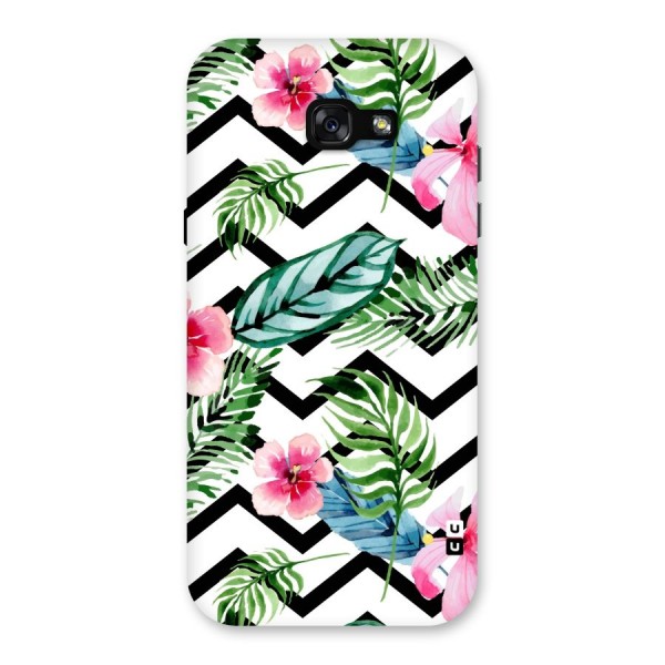 Modern Flowers Back Case for Galaxy A7 (2017)