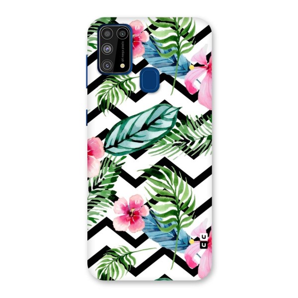 Modern Flowers Back Case for Galaxy F41