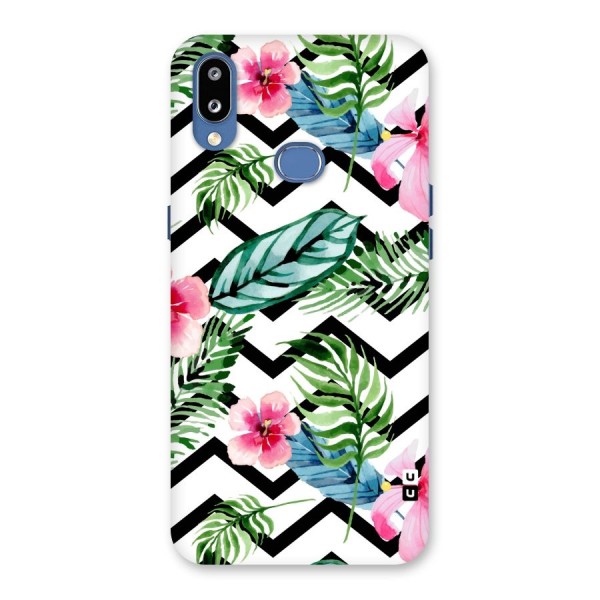 Modern Flowers Back Case for Galaxy M01s