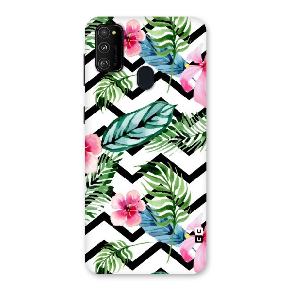 Modern Flowers Back Case for Galaxy M21