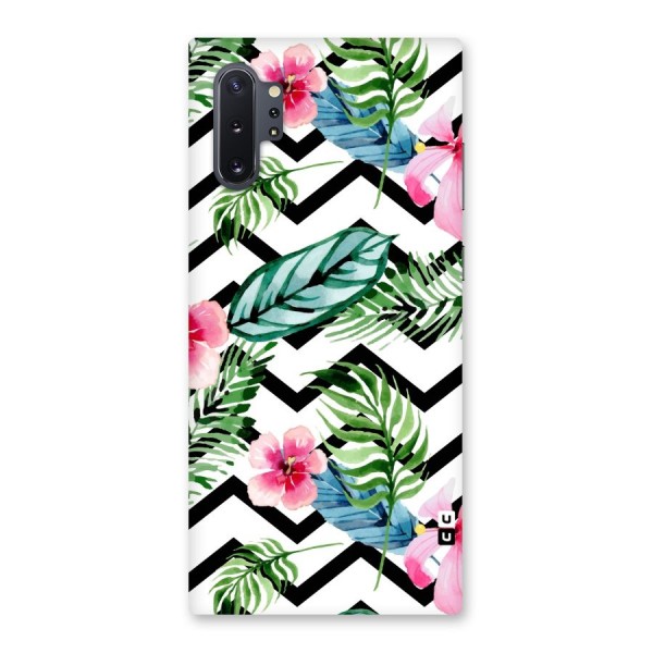 Modern Flowers Back Case for Galaxy Note 10 Plus