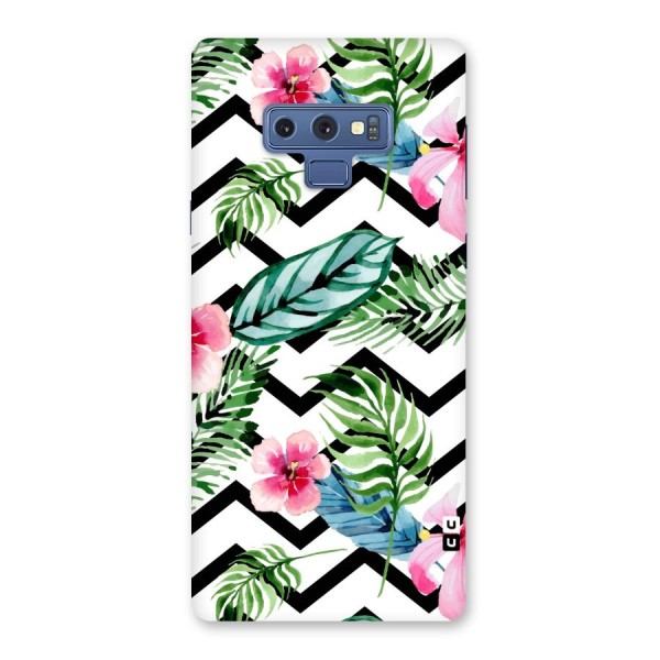 Modern Flowers Back Case for Galaxy Note 9