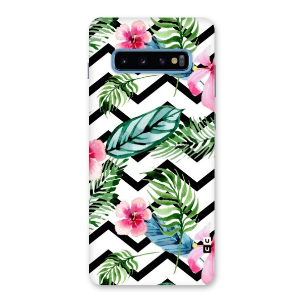 Modern Flowers Back Case for Galaxy S10 Plus