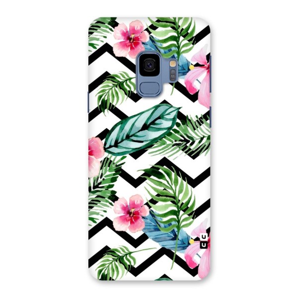 Modern Flowers Back Case for Galaxy S9