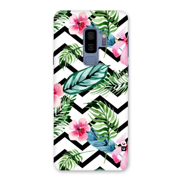 Modern Flowers Back Case for Galaxy S9 Plus