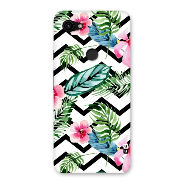 Modern Flowers Back Case for Google Pixel 3a XL