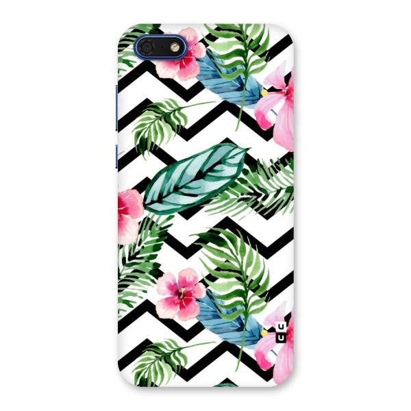 Modern Flowers Back Case for Honor 7s