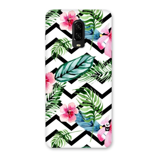 Modern Flowers Back Case for OnePlus 6T