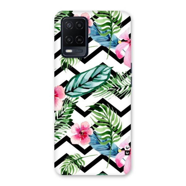 Modern Flowers Back Case for Oppo A54