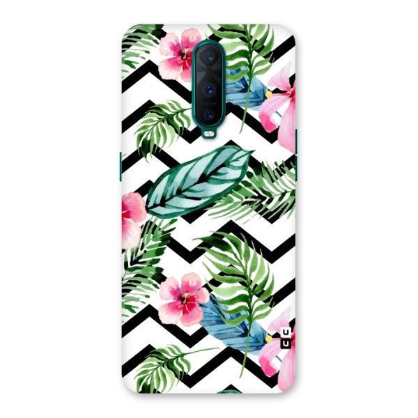 Modern Flowers Back Case for Oppo R17 Pro