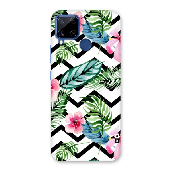 Modern Flowers Back Case for Realme C12