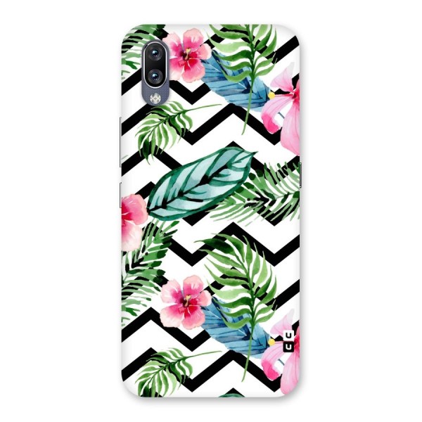 Modern Flowers Back Case for Vivo NEX