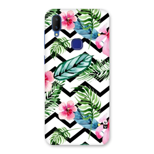 Modern Flowers Back Case for Vivo V11