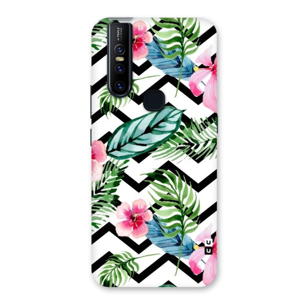 Modern Flowers Back Case for Vivo V15