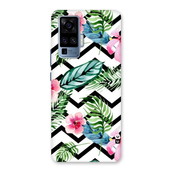 Modern Flowers Back Case for Vivo X50 Pro