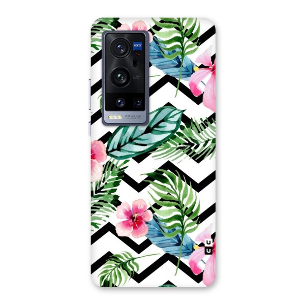 Modern Flowers Back Case for Vivo X60 Pro Plus