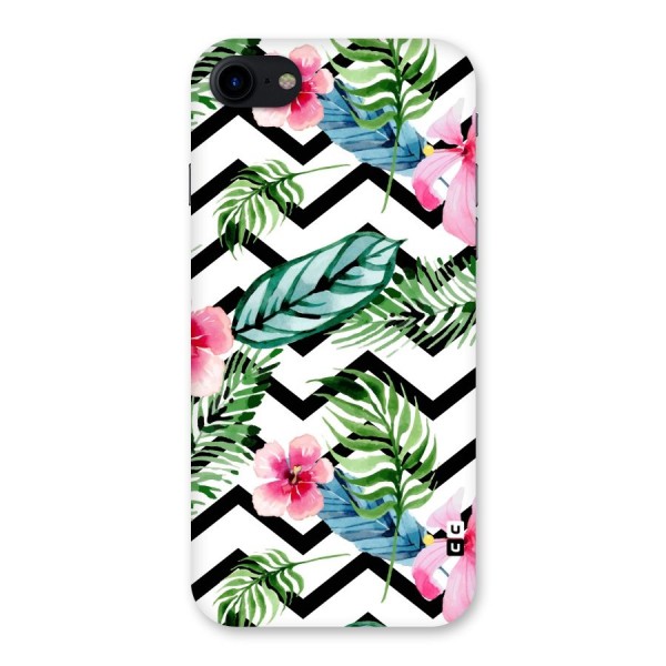 Modern Flowers Back Case for iPhone SE 2020