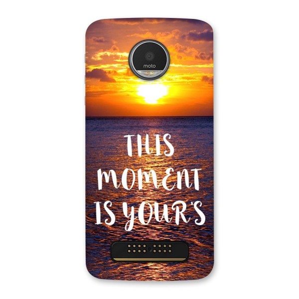 Moments Back Case for Moto Z Play